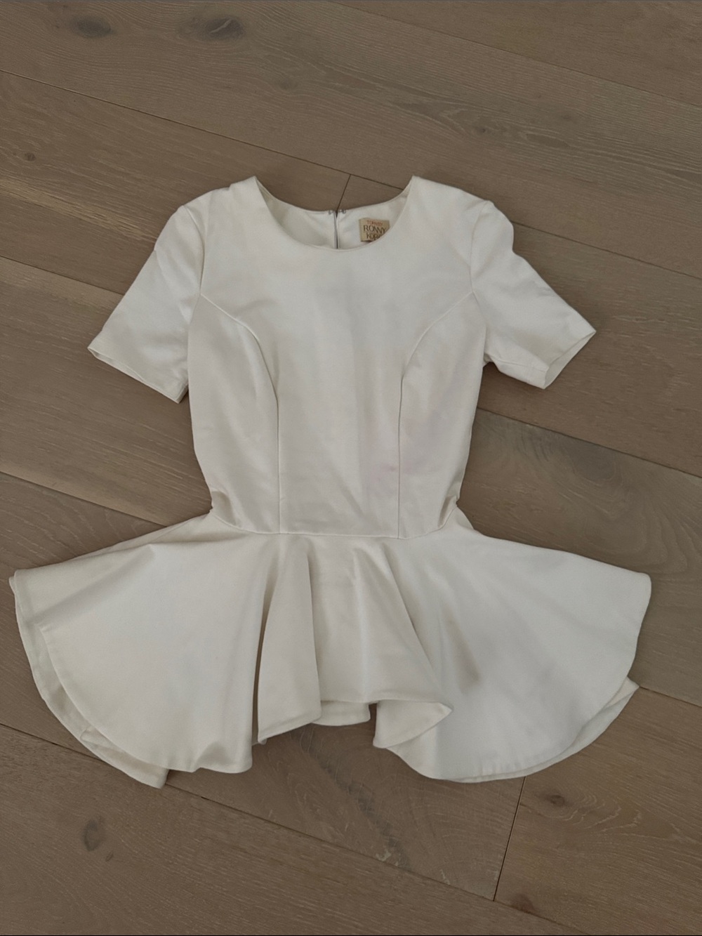 Torn by Ronny Kobo Cream/White Top with Branded Label